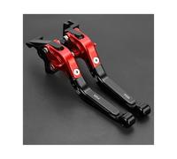 NANGAEBPPW Para CFMOTO 700CLX 700CLX CLX700 700 CLX Adv Sport Versiones Accesorios De Motocicleta Palancas De Embrague De Freno Extensibles Ajustables(Red Black)