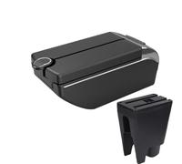 NANGAEBPPW Para Citroën C1 Caja Reposabrazos Central Accesorios Interiores Coche Caja Almacenamiento(B2 Línea negra 7USB)
