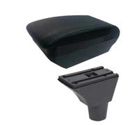 NANGAEBPPW Para Citroen C3 C4 Caja De Brazo Para Citroen C3 C4 Caja De Brazo Auto Caja De Almacenamiento Piezas De Retrofit Interior(F línea negra Sin USB)