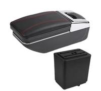 NANGAEBPPW Para Citroën Para Berlingo Reposabrazos Caja Almacenamiento Para Reposabrazos De Coche Accesorios Auto Detalles Interiores(A1 línea roja Sin USB)