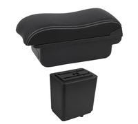 NANGAEBPPW Para Citroen Para Berlingo Reposabrazos Piezas De Retroadaptación Auto Reposabrazos Caja De Almacenamiento Cargador USB Interfaz(B2 Línea Blanca)