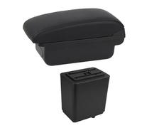 NANGAEBPPW Para Citroen Para Berlingo Reposabrazos Piezas De Retroadaptación Auto Reposabrazos Caja De Almacenamiento Cargador USB Interfaz(B1 Línea Negra)