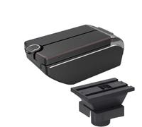 NANGAEBPPW Para Citroën Para Sega Caja Reposabrazos Auto Modificación Interior Gran Espacio Almacenamiento Con USB(B1 Red line 7 usb)
