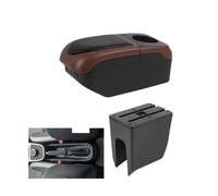 NANGAEBPPW Para Dacia Para Spring Caja Reposabrazos Para R&enault Para K-ZE Caja Reposabrazos Auto Caja Almacenamiento Central Consola Central(Black Curry)