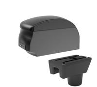 NANGAEBPPW Para Dodge Para Attitude Reposabrazos Central Reposabrazos De Coche Caja De Almacenamiento Caja De Almacenamiento Accesorios Coche(A2 Black single)