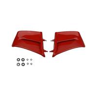 NANGAEBPPW para Ducati para Panigale V4/V4S/V4R 2022 2023 Alerones Fijos De Carbono Paneles Laterales Aerodinámica Carena Kit Deflector De Aire(Bright Red)