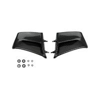NANGAEBPPW para Ducati para Panigale V4/V4S/V4R 2022 2023 Alerones Fijos De Carbono Paneles Laterales Aerodinámica Carena Kit Deflector De Aire(Carbon Fiber Look)