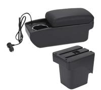 NANGAEBPPW Para F&ord Para Focus 2 Para Focus Mk2 Auto Reposabrazos Accesorios Detalles Interiores Piezas De Retroadaptación Caja De Almacenamiento(A2 Carga rápida)