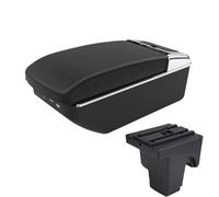 NANGAEBPPW Para F&ord Para Focus 3 Caja De Reposabrazos Para Focus Mk3 III Caja De Reposabrazos Auto Caja De Almacenamiento Central(A2 Black line7 USB)