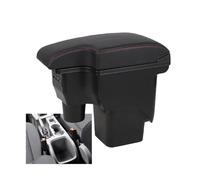 NANGAEBPPW Para F&ord Para Focus Mk2 Auto Reposabrazos Consola Central Caja De Almacenamiento Piel Soporte Detalles Interiores(A genuine leather 3USB)