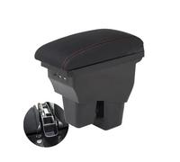 NANGAEBPPW Para Fit Reposabrazos Para Jazz Para WRV Caja Reposabrazos Auto 2015-2020 Kit Retrofit Caja Almacenamiento Interior 3USB(B1 cuero genuino)