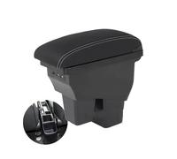 NANGAEBPPW Para Fit Reposabrazos Para Jazz Para WRV Caja Reposabrazos Auto 2015-2020 Kit Retrofit Caja Almacenamiento Interior 3USB(B3 cuero genuino)