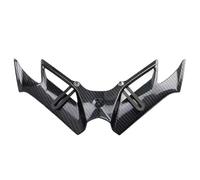 NANGAEBPPW para Forza 350 NSS350 2021 2022 2023 2024 Carenado Frontal Moto Aletines ala aerodinámica Alas Laterales Alerón Carenado(Glossy Carbon)