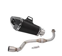 NANGAEBPPW Para Grom M3 MSX 125 MSX125 2013-2018 2019 Silenciador De Escape Deslizante Para Motocicleta Contacto Central Tubo Intermedio(Style F)
