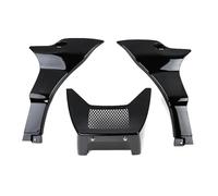NANGAEBPPW para Harley para Softail Low para Rider ST FXLRST Low para Rider El para Diablo para FXRST 2022 2023 2024 Kit De Cubierta para Spoilers De Carenado De Moto(Negro,Without Cover)