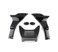 NANGAEBPPW para Harley para Softail Low para Rider ST para FXLRST 2022-2024 Accesorios De Motocicleta Negro ABS Plástico Carene Spoiler Kit(Bright Black and Lid)
