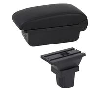 NANGAEBPPW Para Holden Para Trax 2013 2014 2015 2016 2017 Reposabrazos De Piel Consola Central Almacenamiento USB(C1 línea negra)