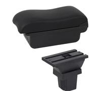 NANGAEBPPW Para Holden Para Trax 2013 2014 2015 2016 2017 Reposabrazos De Piel Consola Central Almacenamiento USB(C2 Línea Negra)