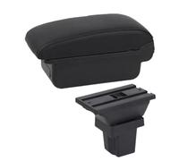 NANGAEBPPW Para Holden Para Trax Caja De Apoyabrazos Coche 2013 2014 2015 2016 2017 2018 2019 2020 Caja De Apoyabrazos Caja Almacenamiento Brazo(A2 línea negra Sin USB)