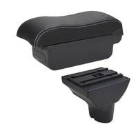 NANGAEBPPW Para Hyundai I20 Caja De Almacenamiento Brazo Descanso Coche Detalles Interiores Superficie Curvada(C3 Negro blanco SIN USB)