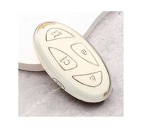 NANGAEBPPW Para Hyundai Para IONIQ 6 Para Grand Para Prix GN7 Para Kona 5 7 Botones Funda Llave Coche En TPU Carcasa Protectora Portallaves(BLANCO,7 Button)