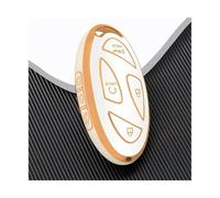 NANGAEBPPW Para Hyundai Para IONIQ 6 Para Grand Para Prix GN7 Para Kona 5 7 Botones Funda Llave Coche En TPU Carcasa Protectora Portallaves(White gold,5 Button)