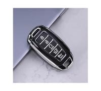 NANGAEBPPW Para Hyundai Para KONA Para Encino Para Solaris Para Azera Para Grandeur Para Accent Para Santa Fe Para Palisade Funda Llave Coche(NEGRO,5button)