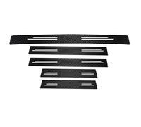 NANGAEBPPW para Jaguar para F-Type para X-Type para F-Pace para I-Pace para E-Pace Umbral Puerta Maletero Paragolpes Antiarañazos Calcomanías(5PC)