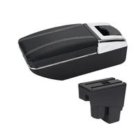NANGAEBPPW Para Jazz Caja De Reposabrazos Para Fit Para Jazz 1 Reposabrazos Coche 2003 2004 2005 2006 2007 Caja Brazo Accesorios Auto(Línea blanca A3 Sin USB)