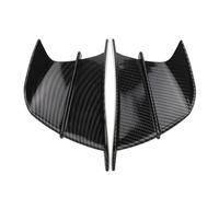 NANGAEBPPW para K1600GT K1200S K1200R para Sport K1200GT K1300S K1300R K1300GT Motocicleta Winglet Kit Aerodinámico Alerón(Glossy Fiber)
