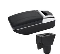 NANGAEBPPW Para Kia Para Picanto Para Picanto Para 3X-Line Coche Reposabrazos Detalles Interiores Piezas De Retrofit Caja De Almacenamiento(A2 línea negra Sin USB)