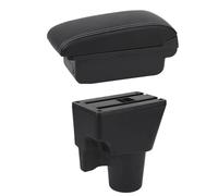 NANGAEBPPW Para KIA Para Picanto Reposabrazos Central Caja De Almacenamiento Central Con Portavasos Productos Accesorio Estilo Interior Coche(B1 Línea Blanca)
