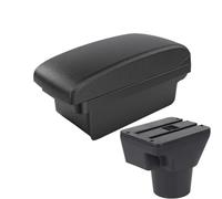 NANGAEBPPW Para KIA Para Rio 2 Apoyabrazo Para KIA Para Rio 2006 2007 2008 2009 2010 2011 Auto Reposabrazos Central(A2 línea negra Sin USB)
