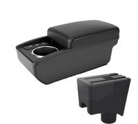 NANGAEBPPW Para Lada Para LARGUS Caja De Reposabrazos Coche Caja De Almacenamiento Accesorios Coche Detalles Interiores(B2 línea negra 3USB)