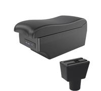 NANGAEBPPW Para LADA Para XRAY Reposabrazos Caja Central Dedicado Retrofit Interior Con USB Accesorios Coche(A2 Black line7 USB)