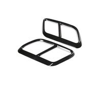 NANGAEBPPW Para Land Rover Para Range Rover Para Velar 2017-2021 Embellecedor De La Cubierta Del Tubo De Escape Trasero Accesorios De Acero Inoxidable(Negro A)