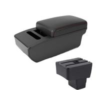 NANGAEBPPW Para Mazda CX-3 Reposabrazos Para Mazda 2 Versión Skyactiv Reposabrazos Almacenamiento Coche Retrofit(A1 red Tissue Box)