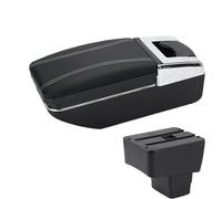 NANGAEBPPW Para Mazda CX-3 Reposabrazos Retrofit Para Mazda 2 Versión Skyactiv Para CX-3 CX-3 Coche Reposabrazos Caja De Almacenamiento(Línea blanca A3 Sin USB)