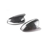 NANGAEBPPW Para Mercedes Para Benz C GLC S E Clase W205 X253 W222 W213 W238 Reemplazo Carbono Negro Tapa Del Espejo Lateral Volante A La Izquierda(Carbon pattern-2)
