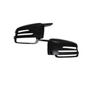 NANGAEBPPW Para Mercedes Para Benz W176 W246 W212 W204 C117 X156 X204 W221 C218 A B C E S CLA GLA GLK Class Tapas De Espejo Lateral Repuesto(negro brillante)