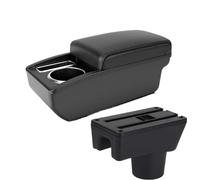 NANGAEBPPW Para Mitsubishi Para Attrage Para Mirage Caja De Brazo Central Para Mitsubishi Para Space Star Brazo Coche Caja Brazo(A2 línea negra Sin USB)