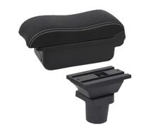 NANGAEBPPW Para Mitsubishi Para Colt Z30 Caja De Reposabrazos Para Colt Reposabrazos De Coche Caja De Almacenamiento Central Con USB(A white line No USB)
