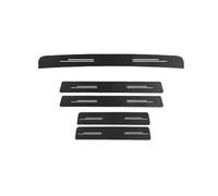 NANGAEBPPW para Mitsubishi para Evolution X para Lancer EVO Cinta Protectora Umbral Puerta Banda Paragolpes Maletero Fibra Carbono(5PC)