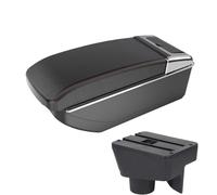 NANGAEBPPW Para Morris Para Garages MG3 Para MG MG3 Reposabrazos Central Accesorios Auto Interior Modificación USB(B1 Black red NO USB)