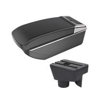NANGAEBPPW Para Morris Para Garages MG3 Para MG MG3 Reposabrazos Central Accesorios Auto Interior Modificación USB(B3 Black white NO USB)