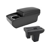 NANGAEBPPW Para Morris Para Garages MG3 Reposabrazos Central Consola Central Caja De Almacenamiento Con Portavasos USB(A3 Black white NO USB)