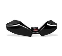 NANGAEBPPW para MT 09 MT09 SP 2024 2025 Motocicleta Spoiler Delantero Placa de Fibra de Carbono Downforce Kit Spoiler Delantero Aerodinámico Accesorios(Gloss Black)