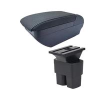 NANGAEBPPW Para N&issan Para NV200 Caja Reposabrazos Para NV200 Evalia Caja Reposabrazos Reposabrazos Auto Caja Almacenamiento Interior Piezas Retrofit(F All Black No USB)
