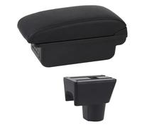 NANGAEBPPW Para N&issan Para Terrano 3 Reposabrazos Central Reposabrazos Auto Almacenamiento Recambios Accesorios(C1 línea negra)