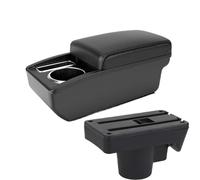 NANGAEBPPW Para Opel Para Astra Caja De Brazo Para Opel Para Astra H Caja De Brazo De Coche 2004-2014 Caja Almacenamiento Portavasos(A2 línea negra Sin USB)